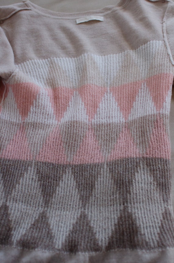 Y2K Sweater with Argyle pattern Christian Siriano - image 9