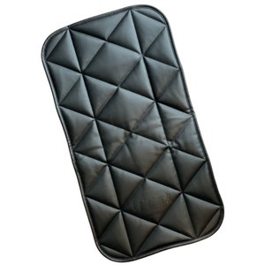Black or Cream Change Mat Quilted Vegan Leather Padded Changing pad Baby Play Mat Shower Gift Portable Waterproof Washable 16x30&quot;