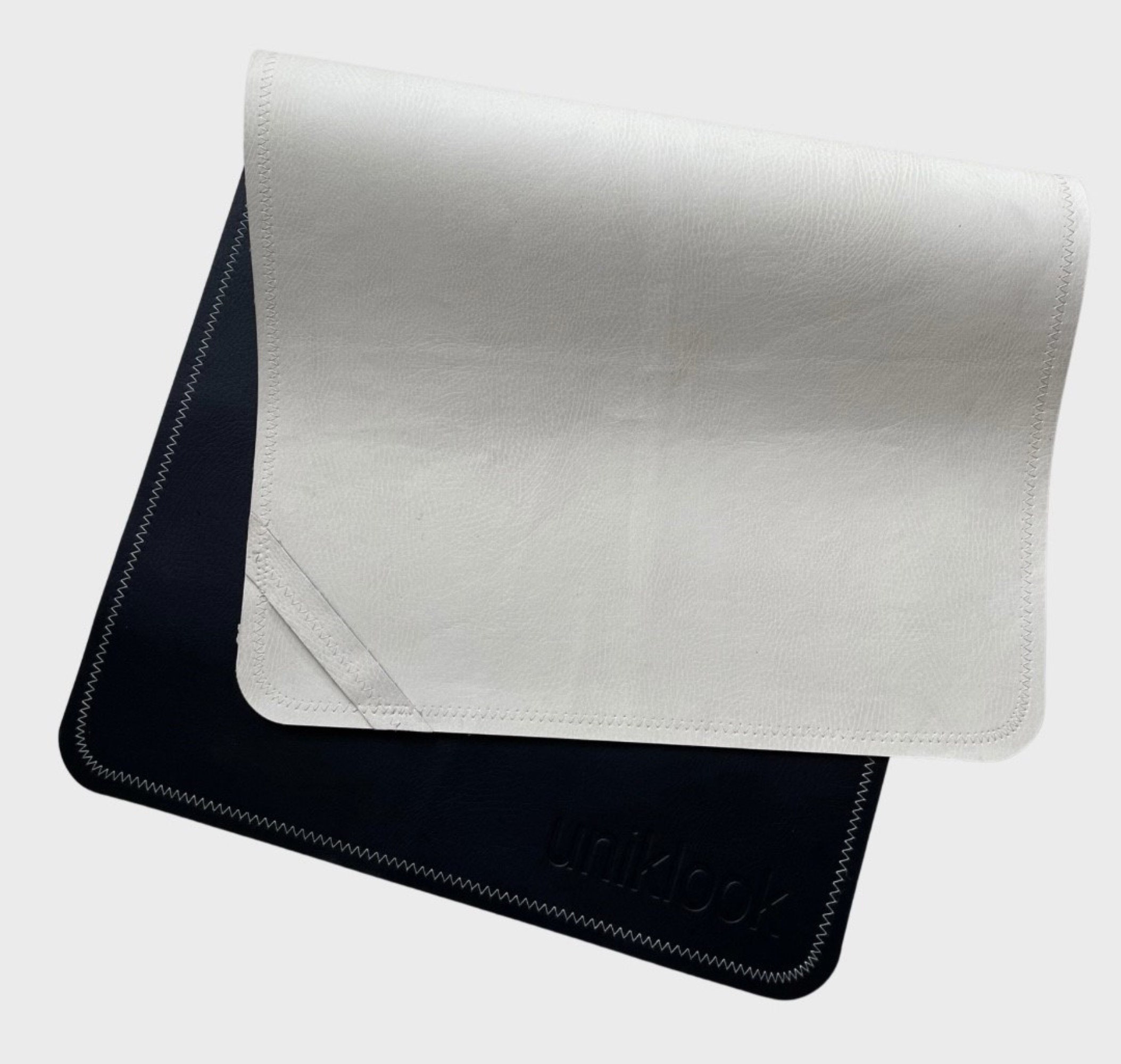 Uniklook Blanc+ Wood Vegan Leather baby diaper changing Pad, Craft