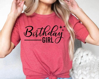 Birthday Girl Svg, Birthday Shirt Svg, Happy Birthday Svg, Birthday Girl Png Designs, Birthday Party Svg, Vector