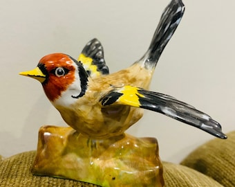 Crown Staffordshire J. T. Jones - Goldfinch - Etsy