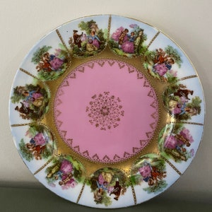 Vintage J.K. Decor Carlsbad Germany Porcelain Plate