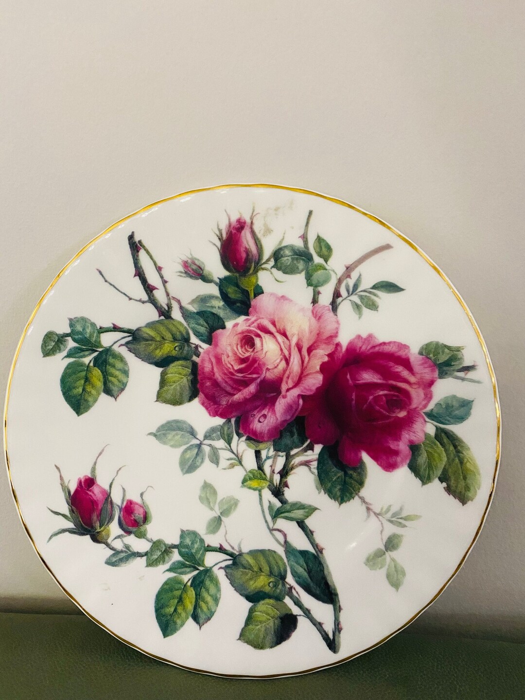 Vintage Marked Roy Kirkham England Fine White English Bone China