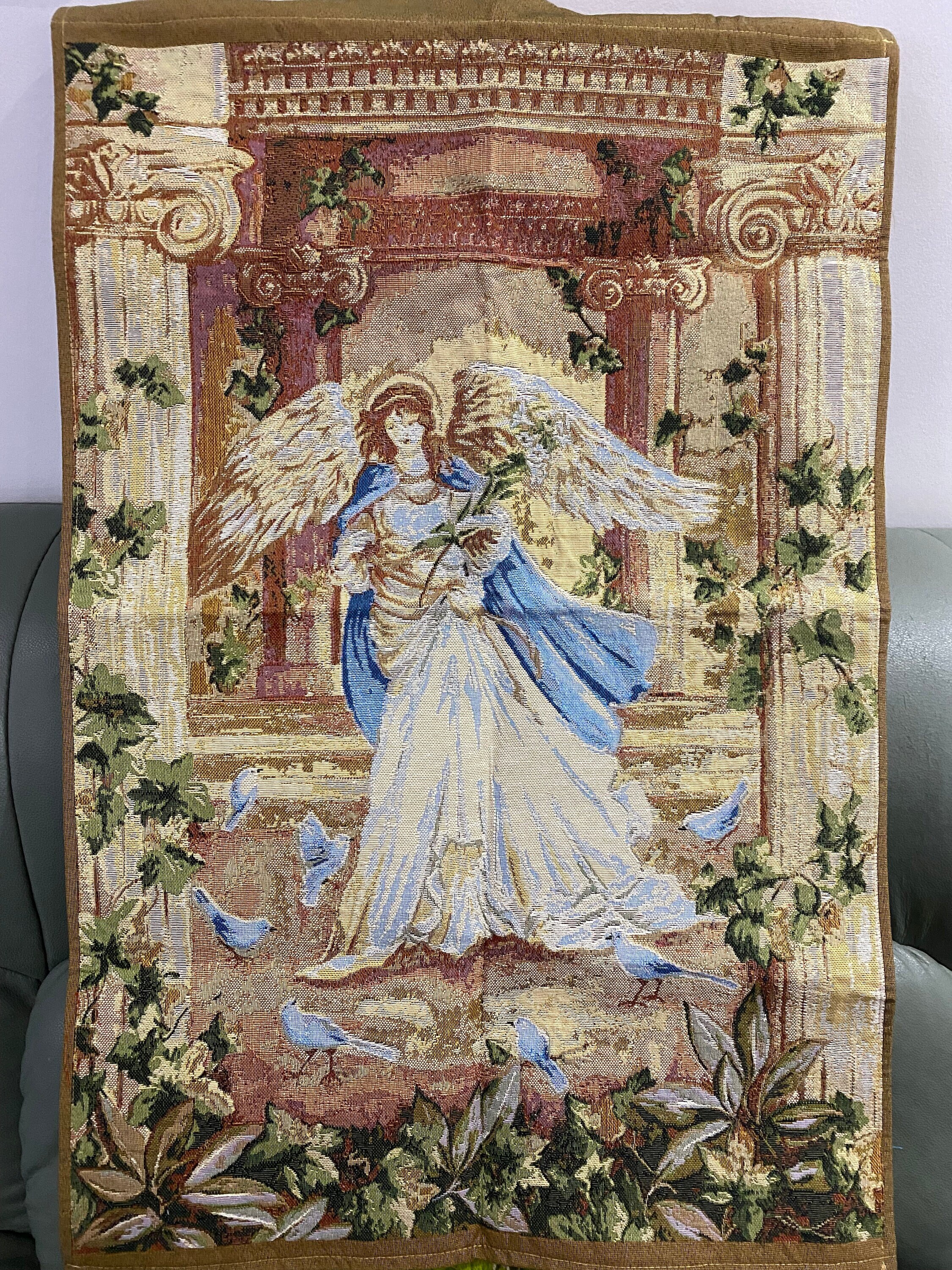 Antique Tapestry Etsy