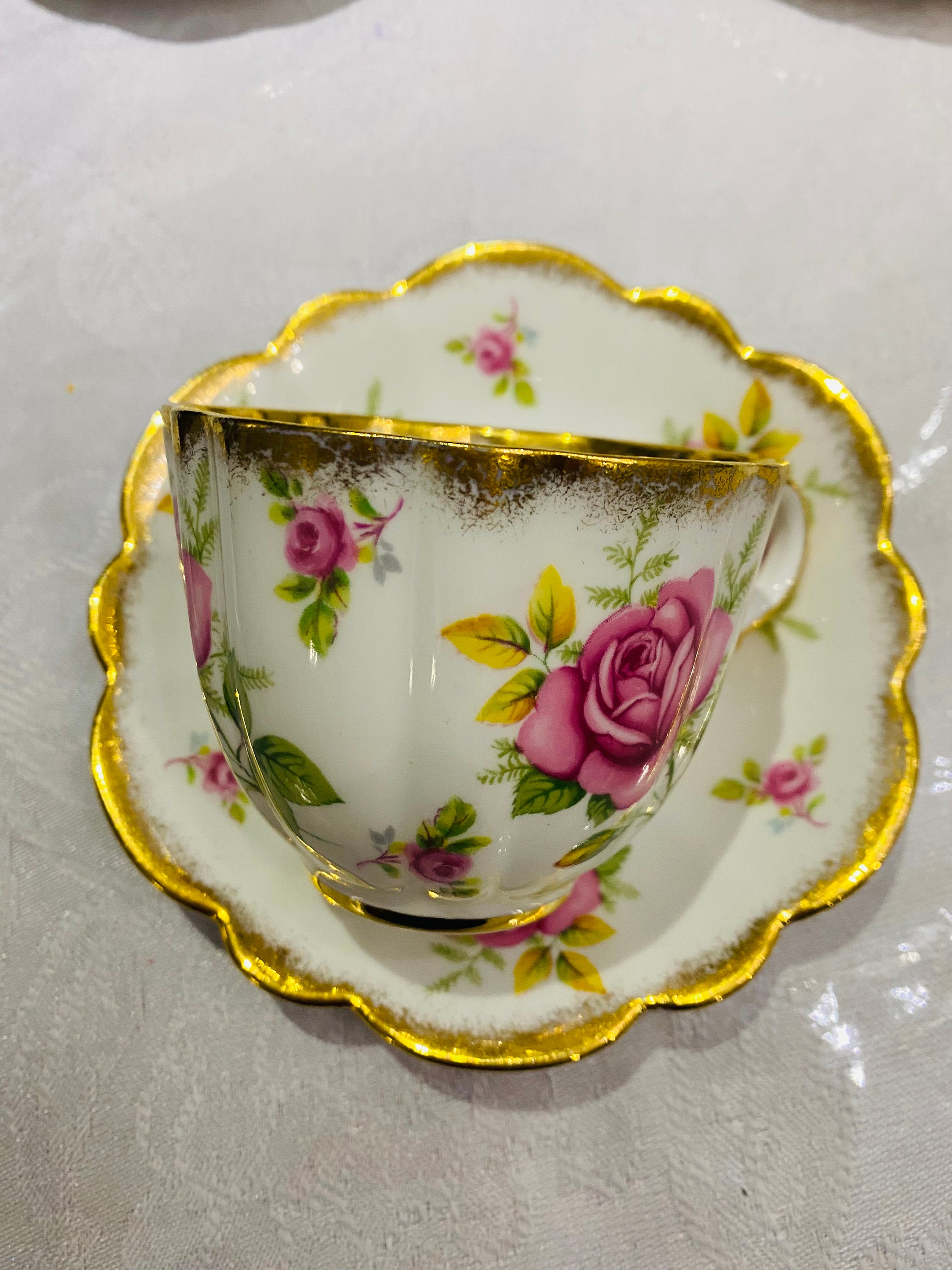 Vintage Bulk Lot of 3 Tea Cups and Saucers Rose Tea Royal - Etsy