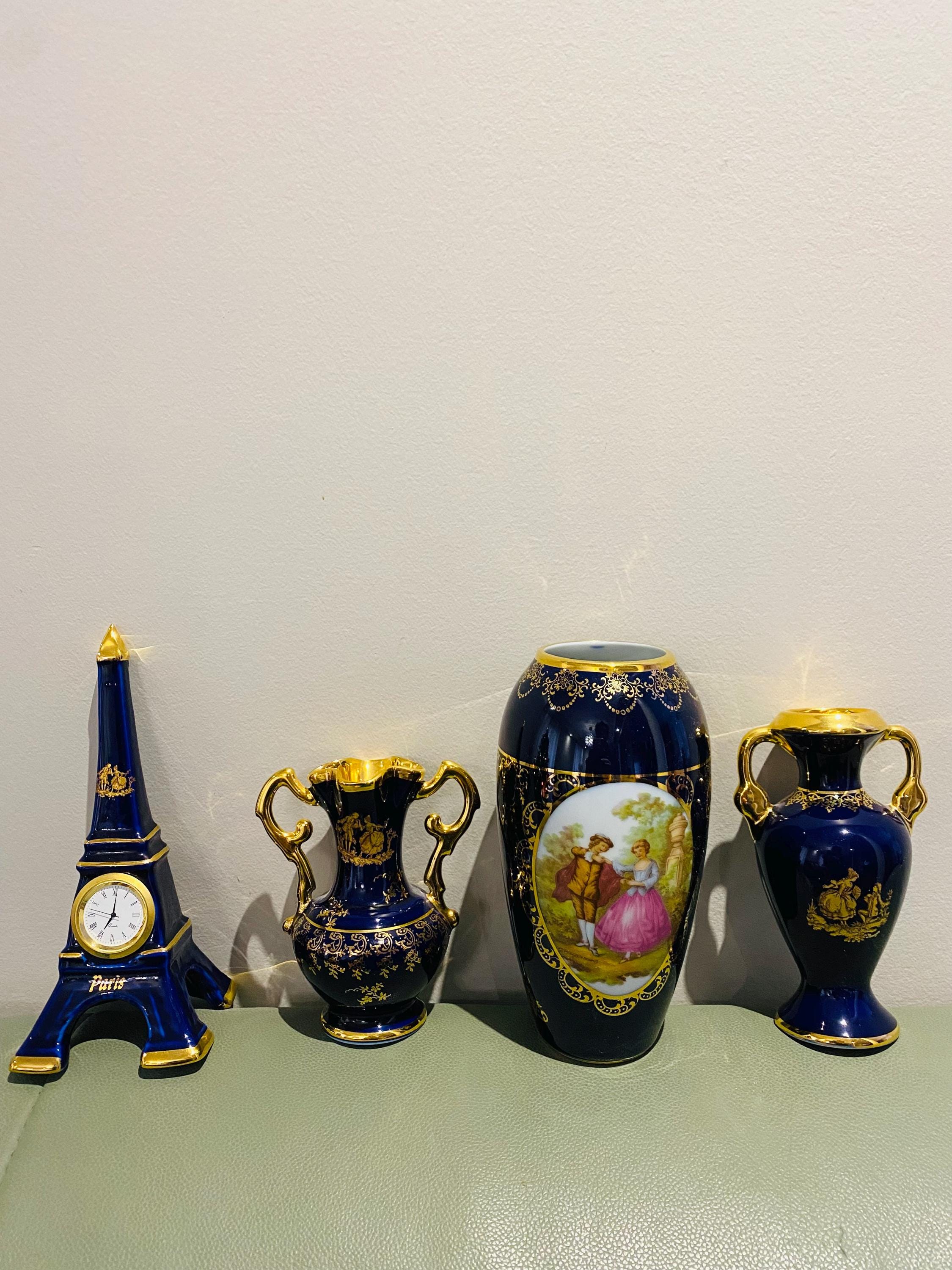 LIMOGES*リモージュ 花瓶* LIMOGES リモージュ フランス製 陶器 水差し 花器 花瓶 | pétillante