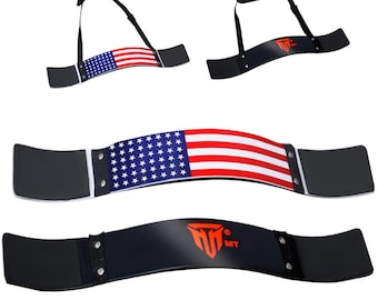 MT Arm Blaster para treino intenso de bíceps e tríceps, musculação, levantamento de peso e powerlifting para homens e mulheres.