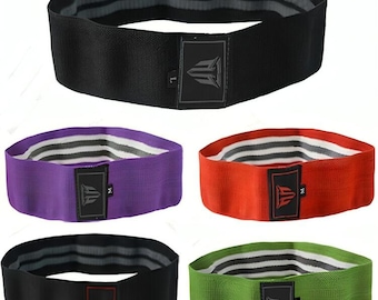 Faixa Elástica MT Heavy Resistance Pro para Glúteos - Círculo para Quadril, Agachamentos, Fortalecimento dos Glúteos e Ativação Muscular