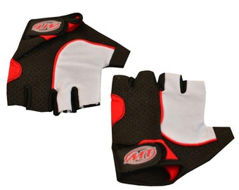 Luvas de ciclismo MT, luvas de treino para levantamento de peso, ginásio e fitness (bwr)