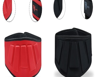 Cinto de levantamento de peso MT Curve para treinamento em academia, suporte lombar, 15 cm de largura, preto/vermelho