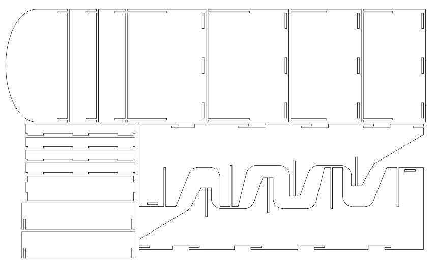 Display Shelf Vector DXF - Etsy