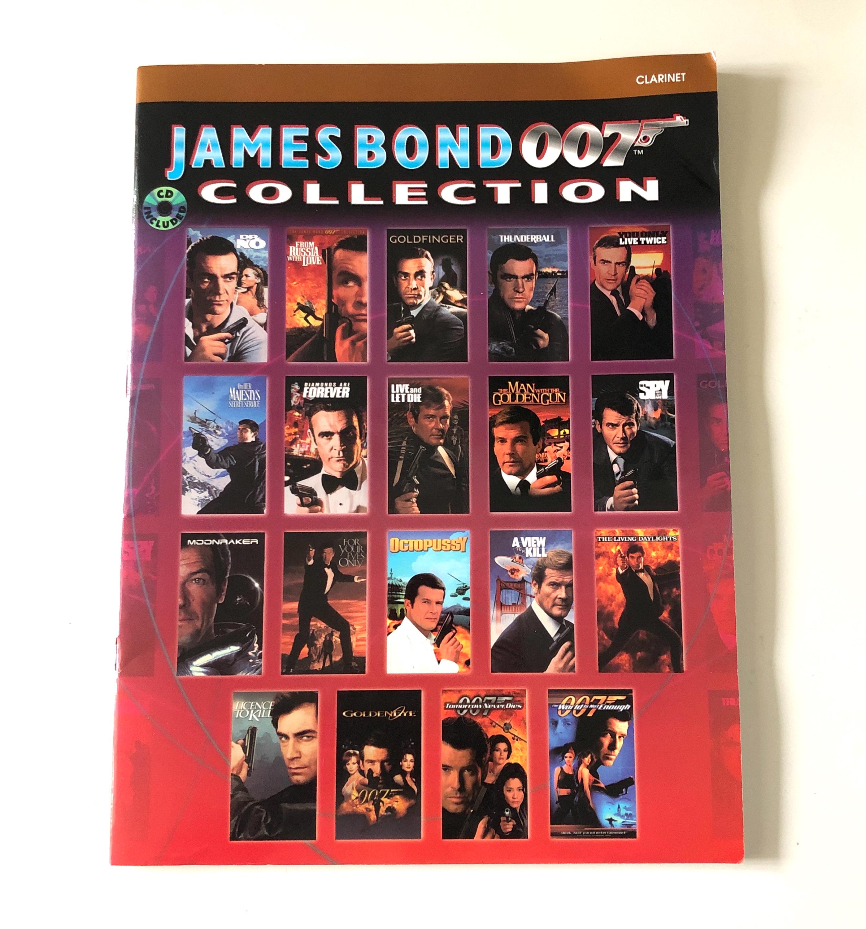 JAMES BOND 007 Collection Songbook With CD - Etsy