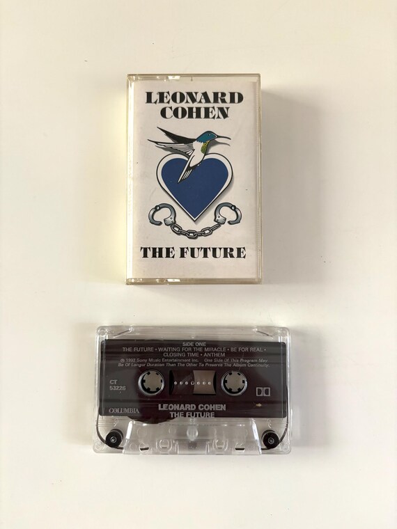LEONARD COHEN the Future 1992 Cassette Excellent! - Etsy Canada