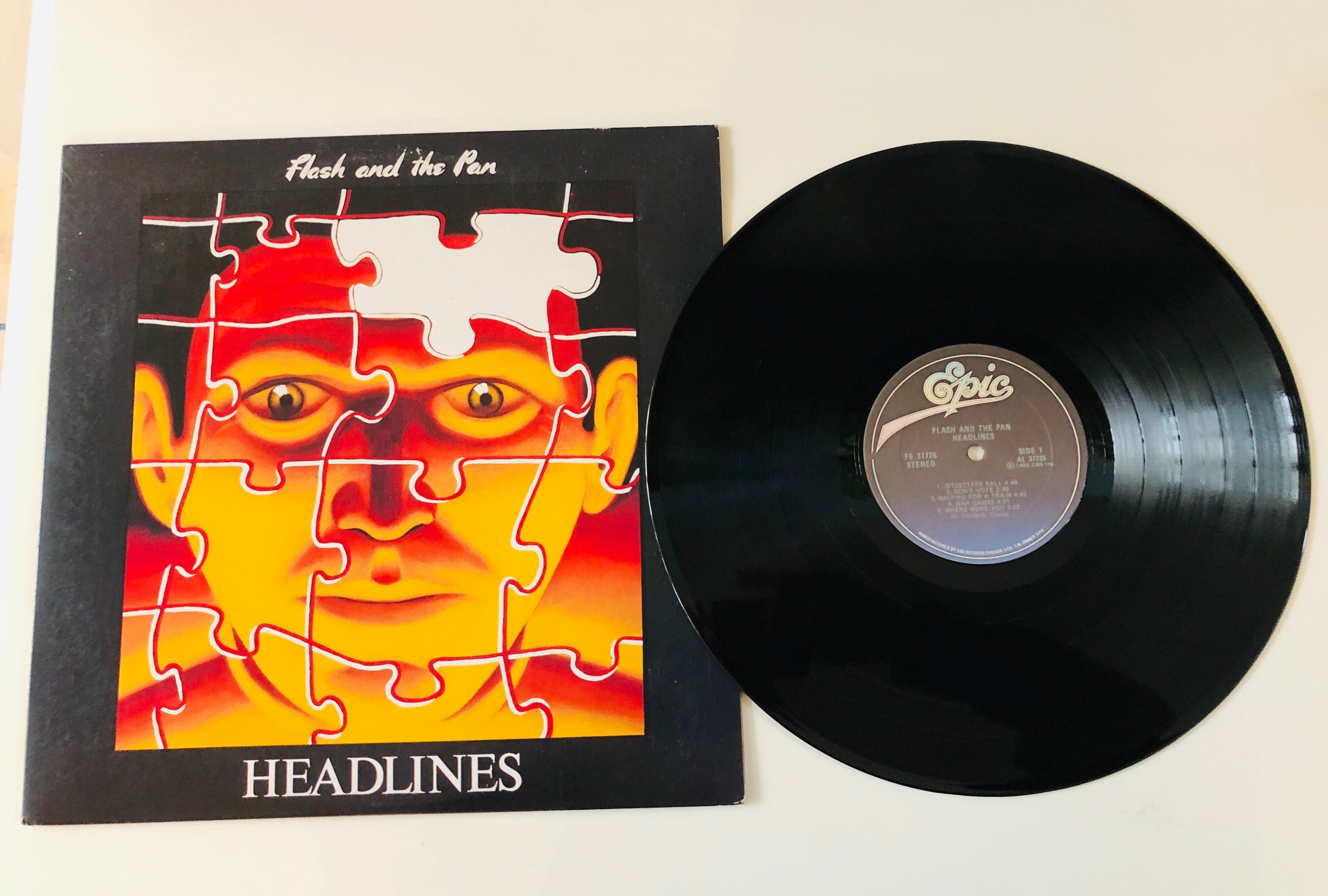 80s Flash and the Pan HEADLINES LP Excellent Condition! - Etsy