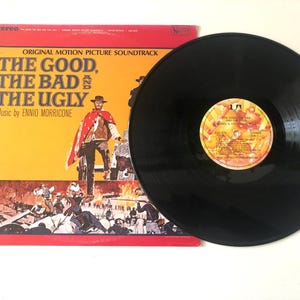 The Good the Bad and the Ugly Vinyl 60’s Soundtrack Ennio Morricone LP ...