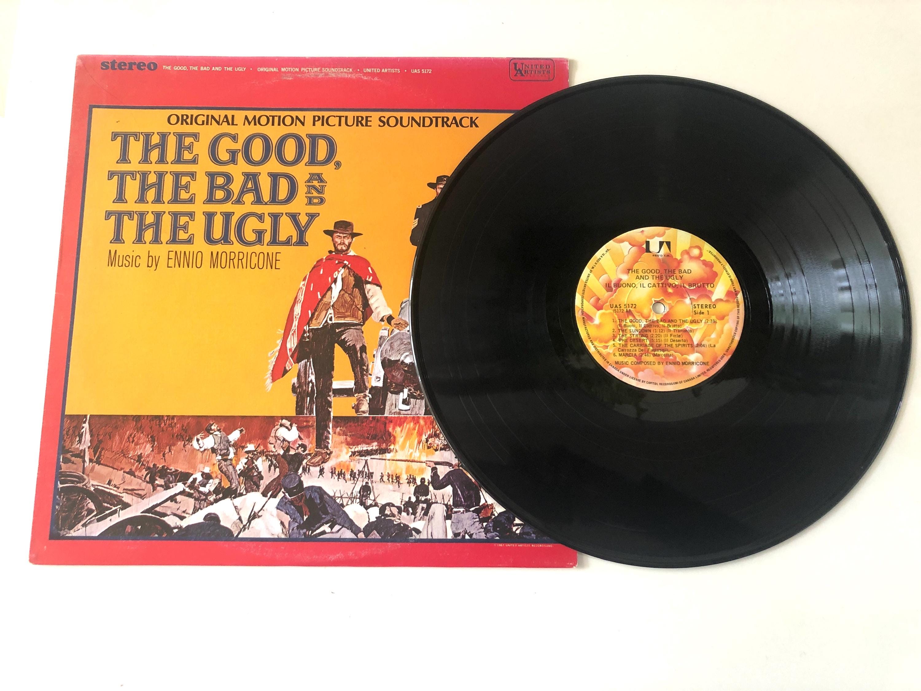 The Good the Bad and the Ugly Vinyl 60’s Soundtrack Ennio Morricone LP ...