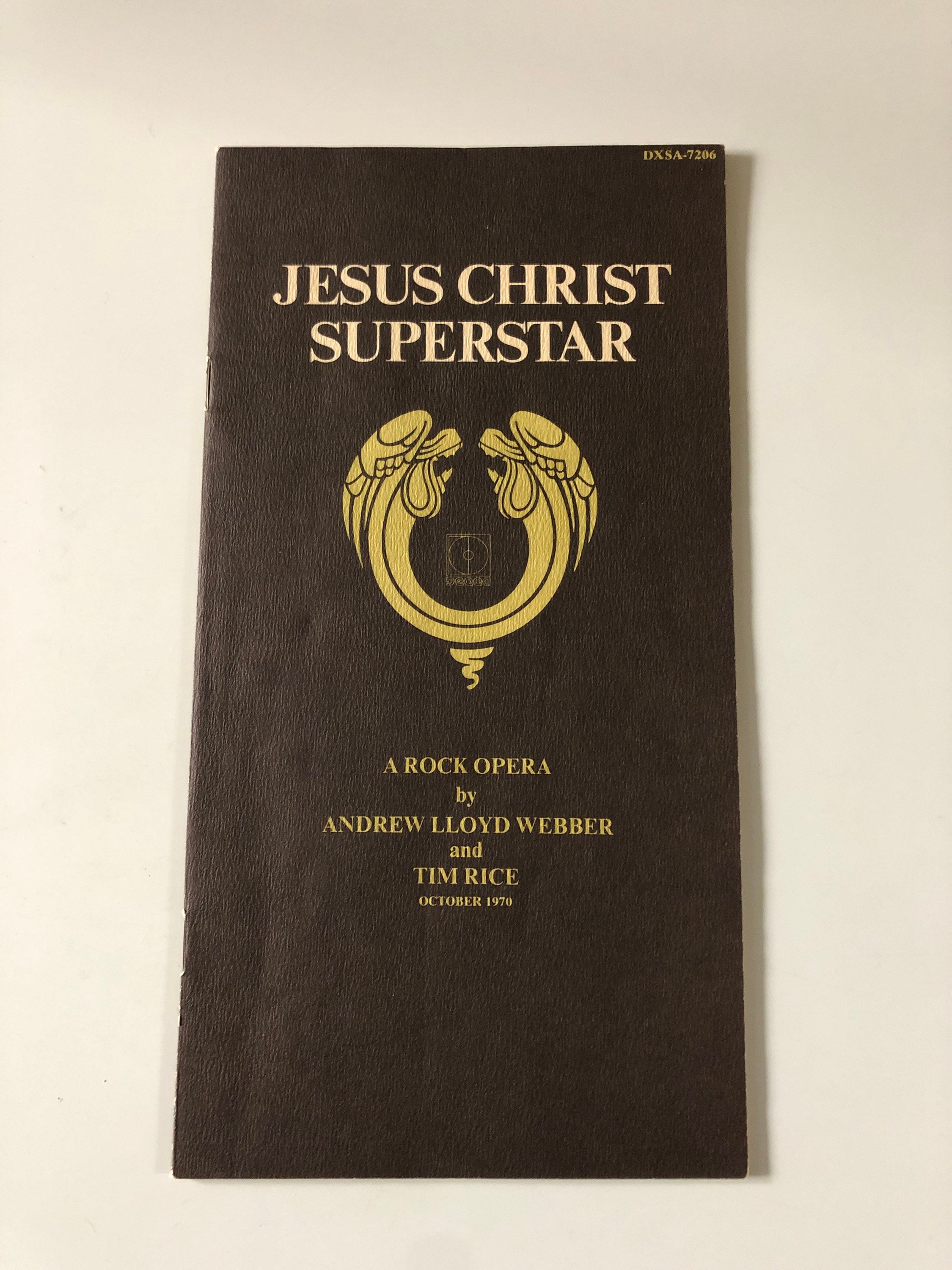 Buy 70's Jesus Christ Superstar Includes Rock Opera Play Book