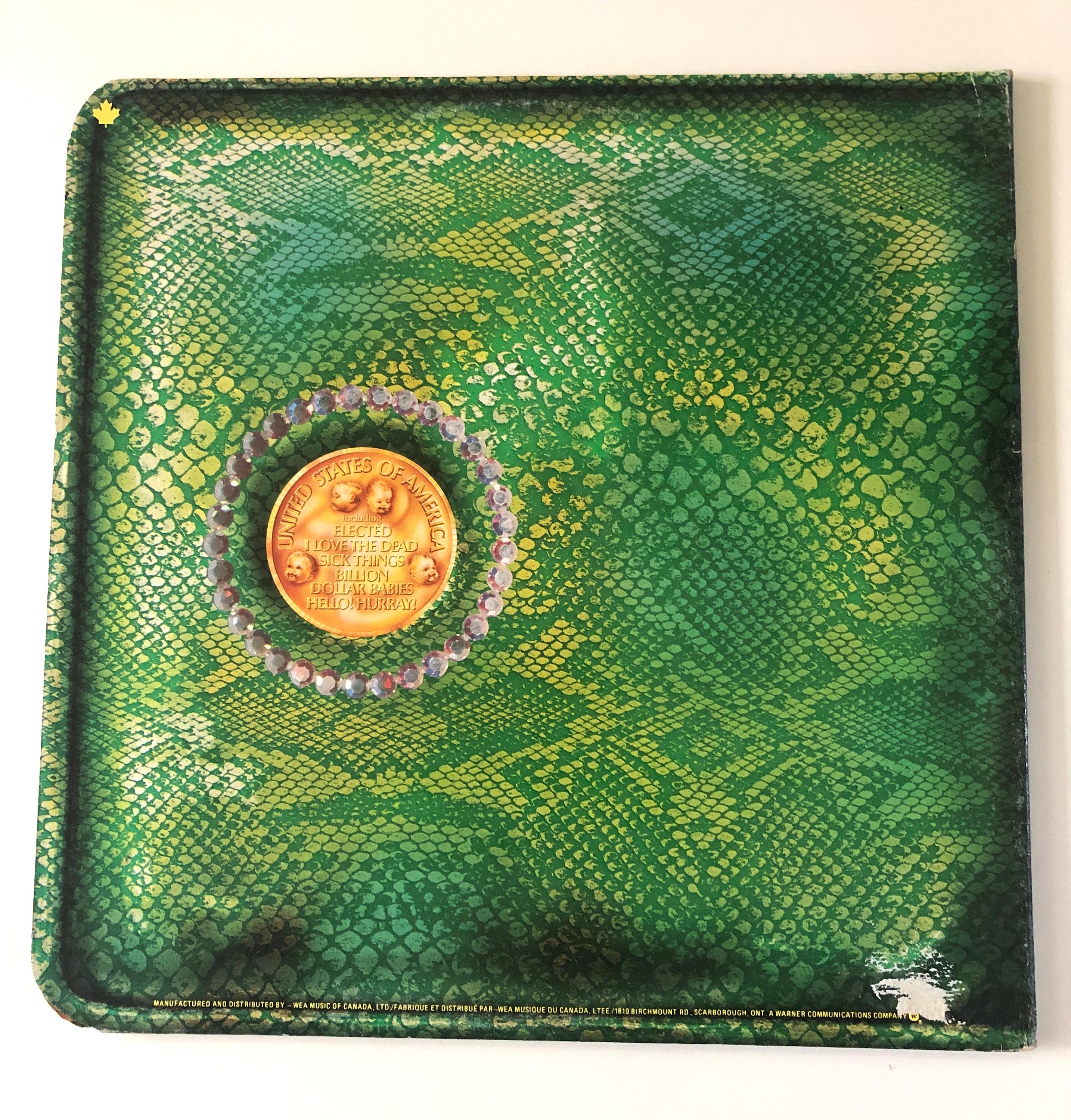 ALICE COOPER Billion Dollar Babies 70's Vinyl Excellent! - Etsy