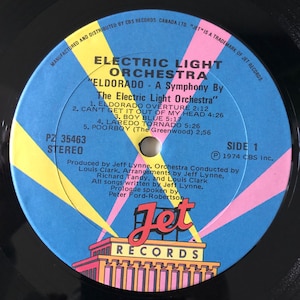 ELO Eldorado Electric Light Orchestra 70s Vinyl Excellent - Etsy