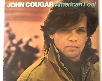 JOHN COUGAR American Fool 80’s Vinyl Excellent!