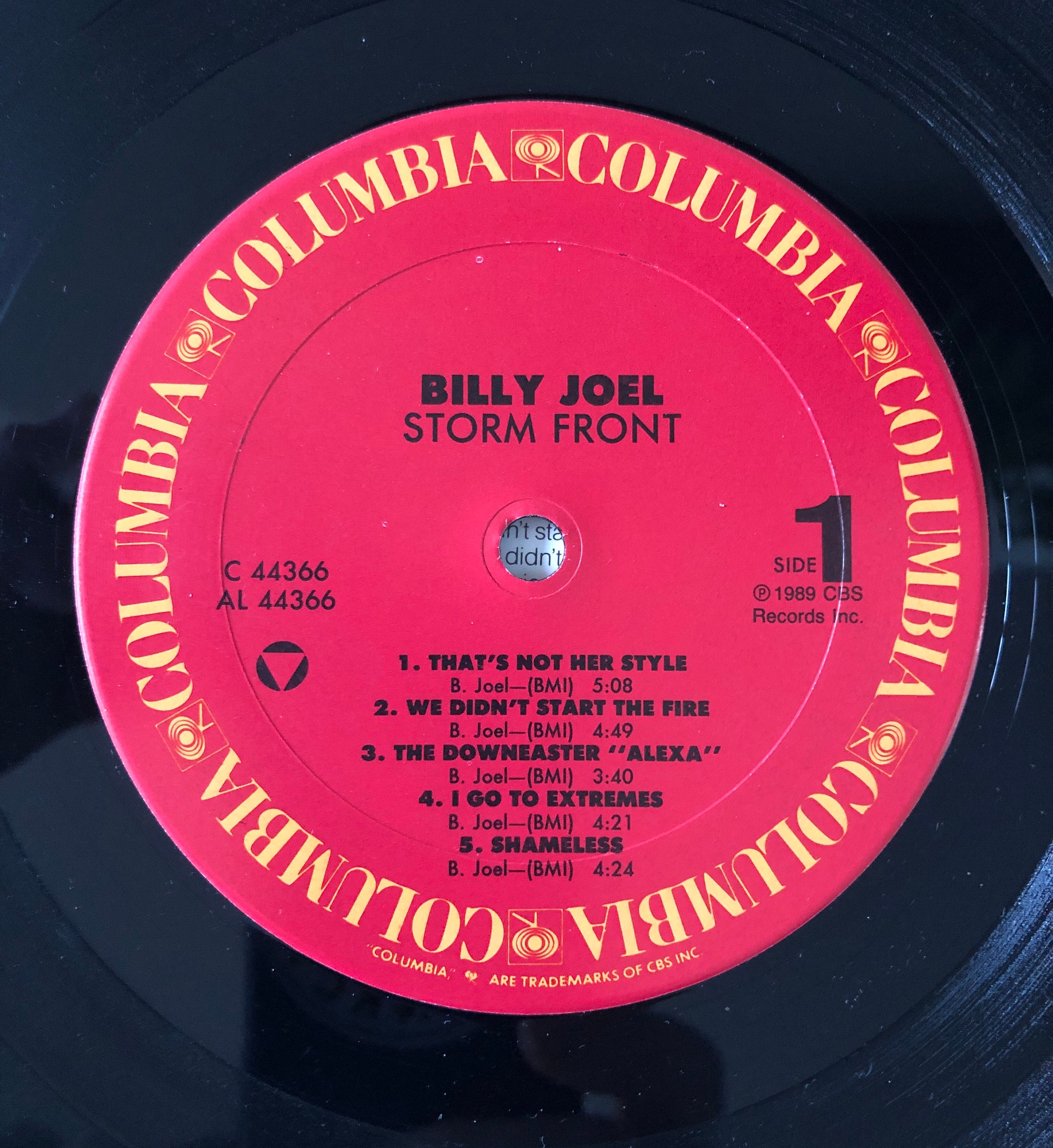 【新品未開封】【レコード】Billy Joel Storm Front Billy Joel - Storm Front LP – Sony Music Vinyl