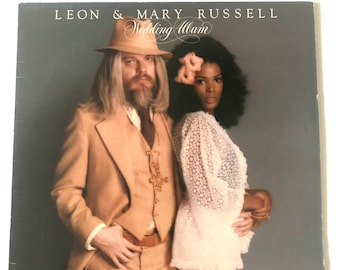 Leon Russell & Mary Russell Wedding Album 70’s Vinyl Excellent!