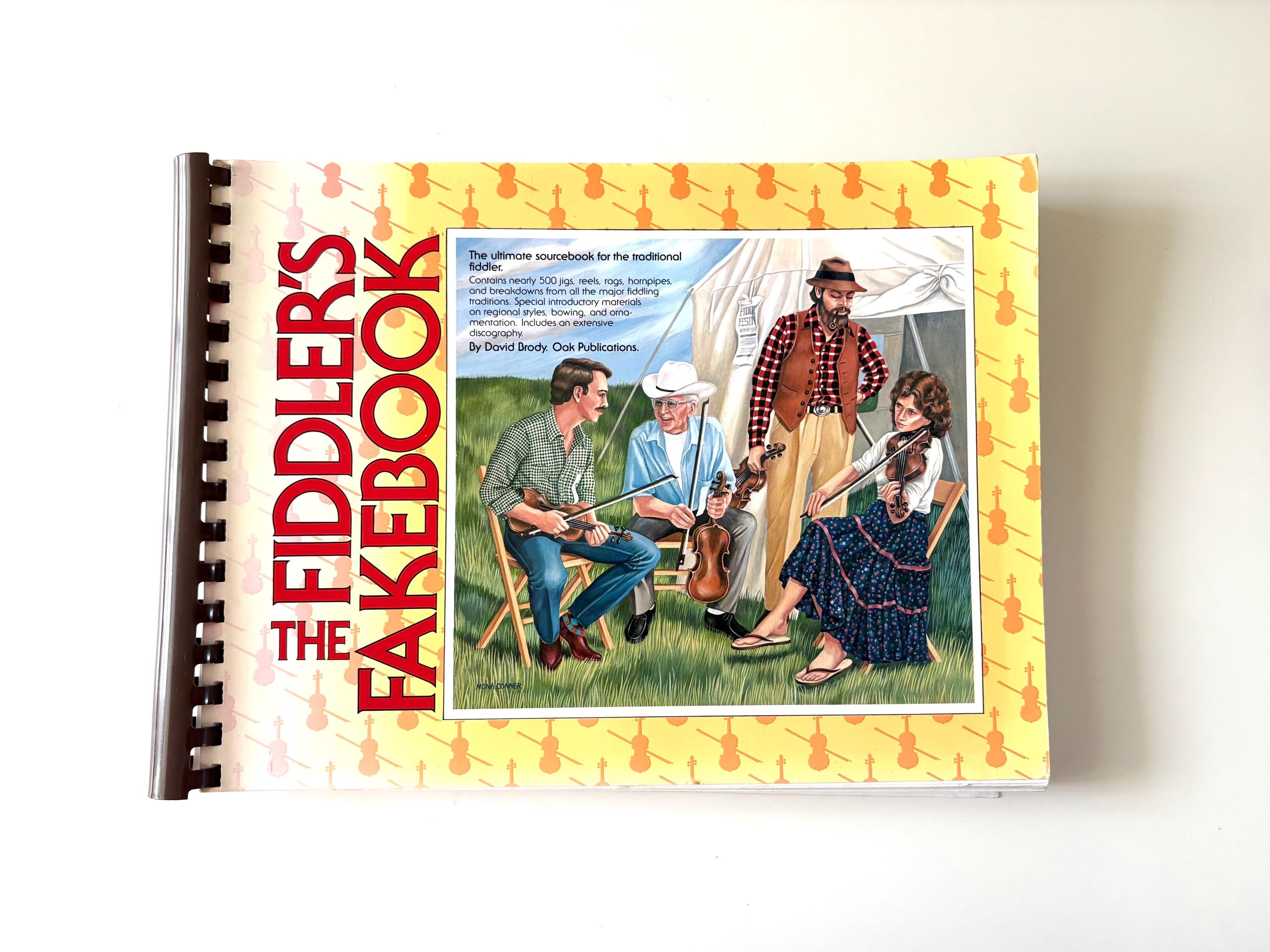 【中古】［CD］Tall Fiddler The Fiddlers Facebook Songbook With Spiral Binding 70s - Etsy