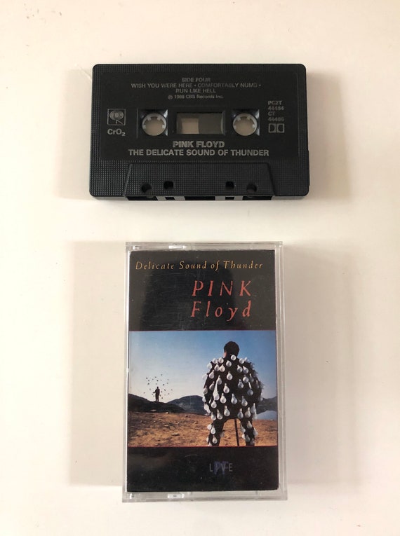 Delicate Sound Of Thunder PINK FLOYD 'Live' Cassette Tape 80’s Cassette Tape