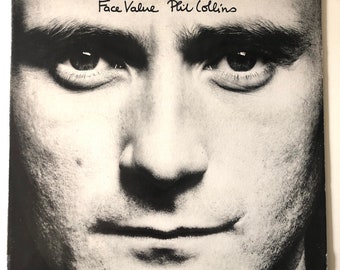 Phil Colin’s Face Value 1981 Vinyl Excellent!