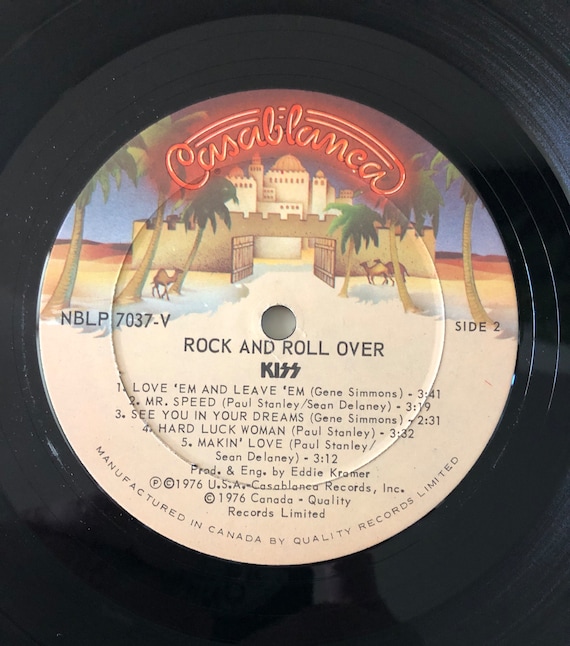 KISS 1976 Rock and Roll Over Vinyl Very Good! - Etsy