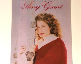 AMY GRANT Home For Christmas Songbook Piano Voice Guitar *Like New!*