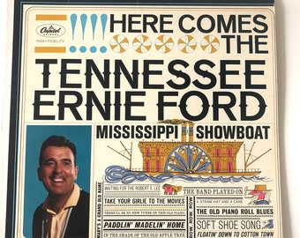 2962 Tennessee Ernie Ford Mississippi Showboat Vinyl Excellent!