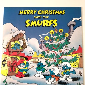 The Smurfs Smurfing Sing Song Original Vinyl Record 1980 ARI-1018 Album LP