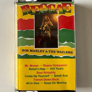 Bob Marley & The Wailers REGGAE 1987 Cassette Tape ‘Free Shipping With Second Purchase’