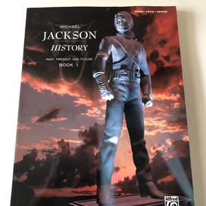 MICHAEL JACKSON History Past/Present/Future 90’s Songbook Piano Vocal Chords Excellent Condition!