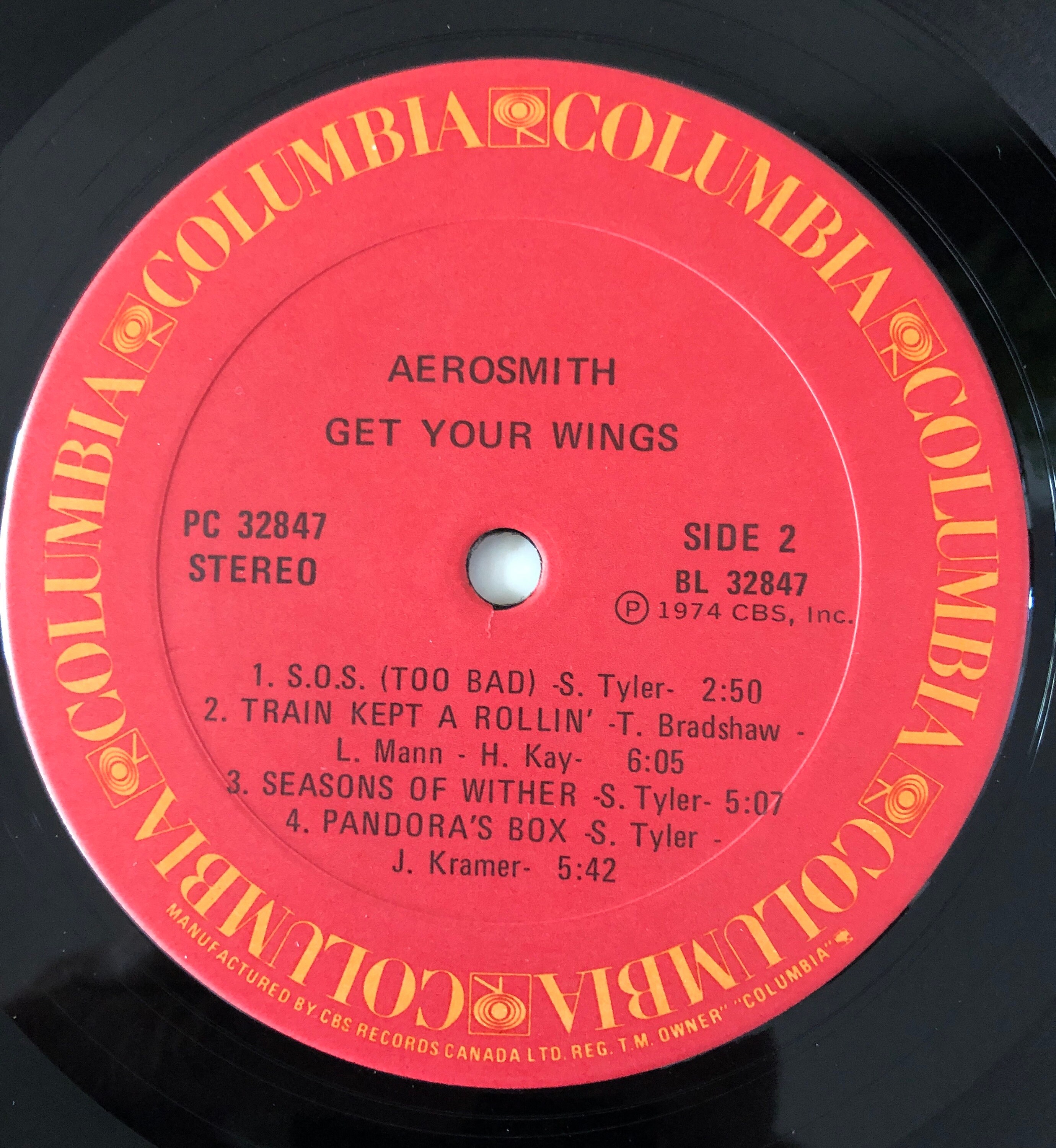 AEROSMITH Get Your Wings 70’s Vinyl Excellent! - Etsy