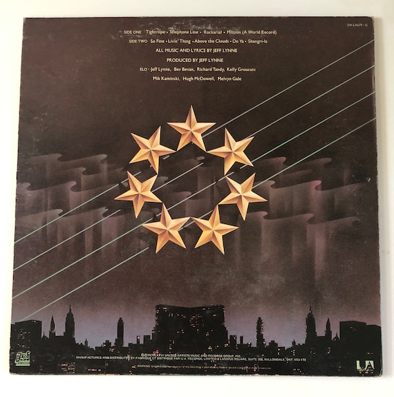 ELO 1976 A New World Record Electric Light Orchestra Vinyl