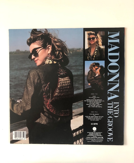 1985 Madonna ANGEL Into the Groove 45 RPM 12 Inch Vinyl