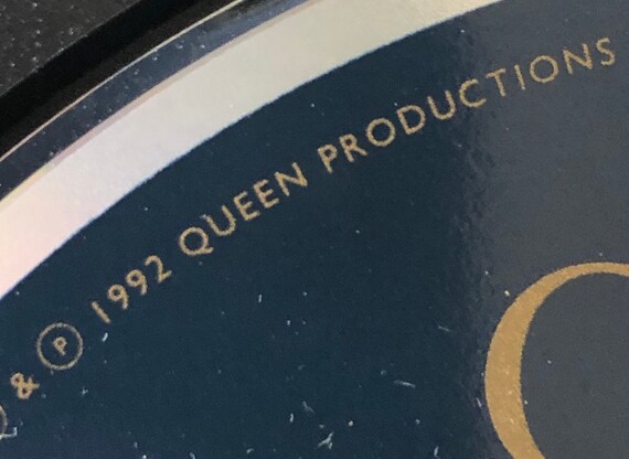 1990 QUEEN CD Classic Bohemian Rhapsody/radio Ga Ga/one Vision/a