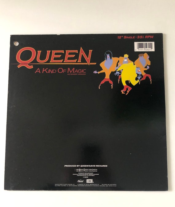 QUEEN A Kind of Magic Extended Version Single 12” Record Excellent