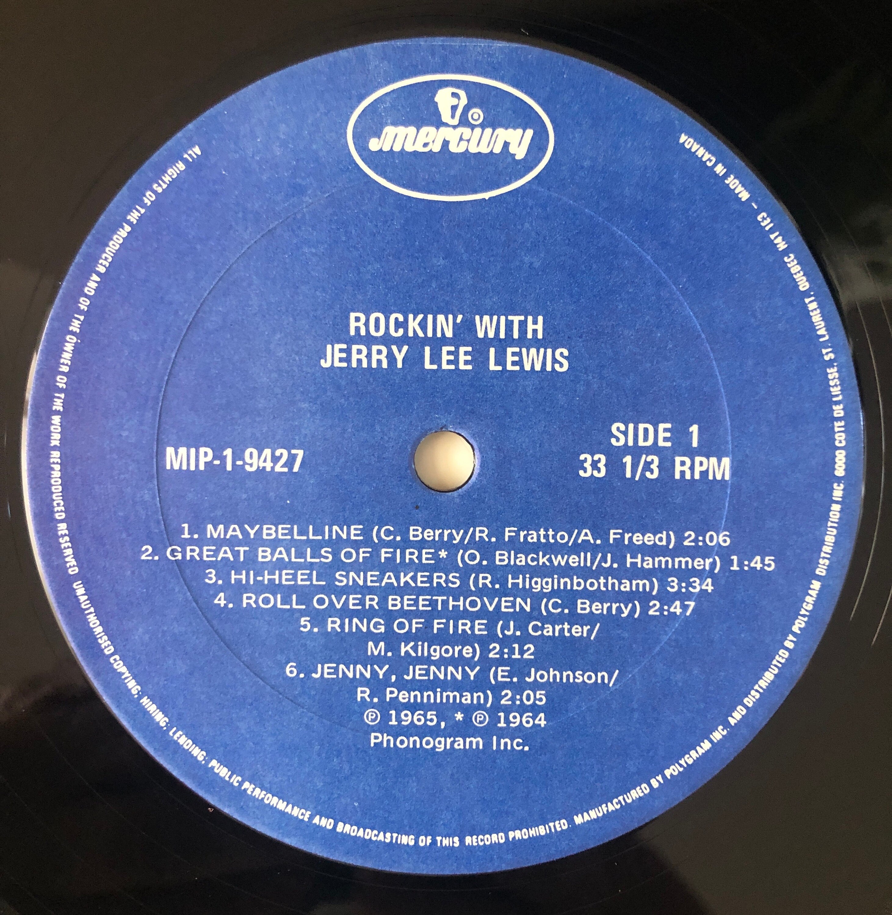 Jerry Lee Lewis ROCKIN’ With 70’s Vinyl Excellent! - Etsy