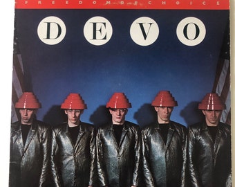 DEVO Freedom Of Choice 80’s Vinyl Excellent!