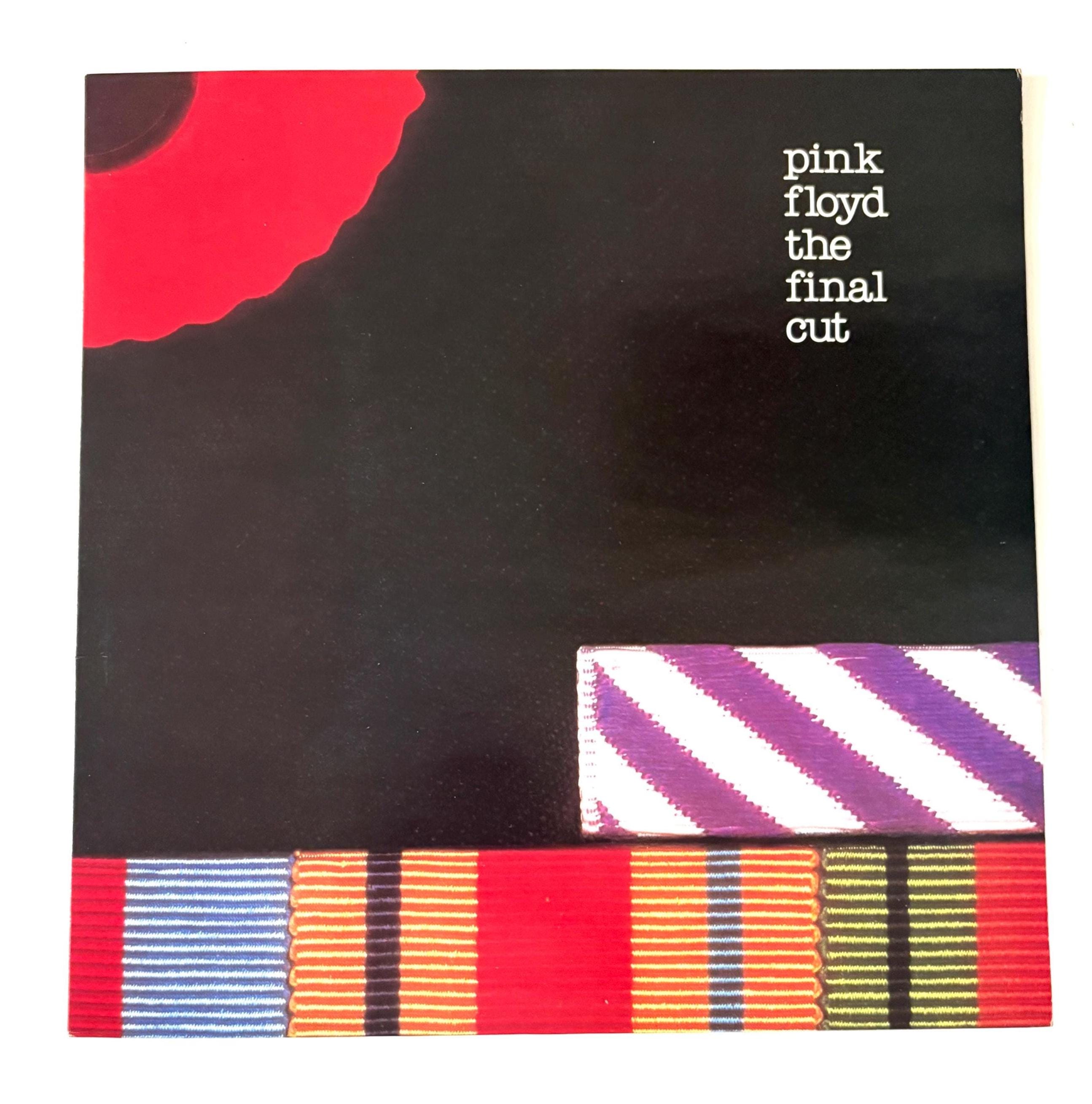 Vintage PINK FLOYD the Final Cut With Poster 1983 Vinyl Excellent