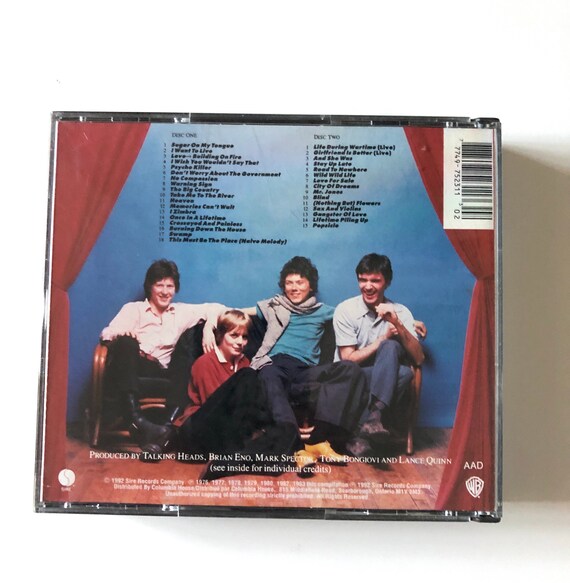 トーキング・ヘッズ/\\"サンド・イン・ザ・ヴァセリン\\"ポピュラー・ファイヴァ… Popular Favorites 1976-1992: Sand In the Vaseline - Album by