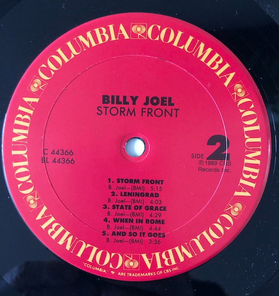 【新品未開封】【レコード】Billy Joel Storm Front Billy Joel: Storm Front [Vinyl] - Amazon.com Music