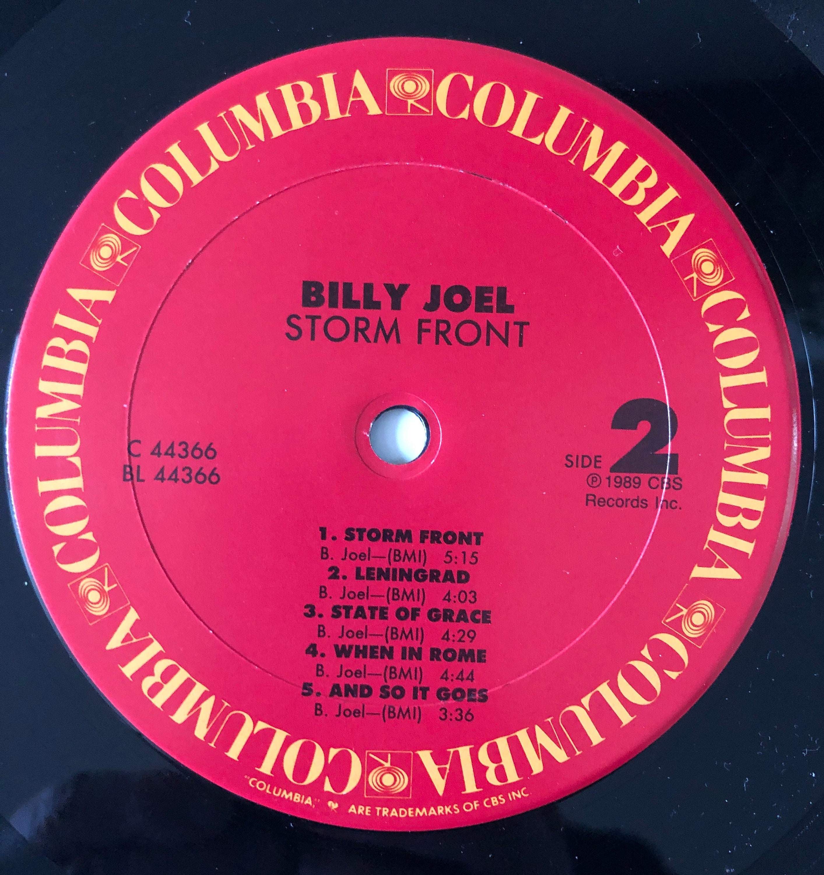 【新品未開封】【レコード】Billy Joel Storm Front Billy Joel - Storm Front (LP, Album) - The Record Album
