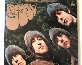 1978 The Beatles RUBBER SOUL SW-2442 Capital Records Vinyl Excellent