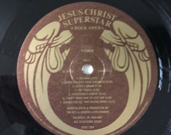 70's Jesus Christ Superstar Includes Rock Opera Play Book Andrew