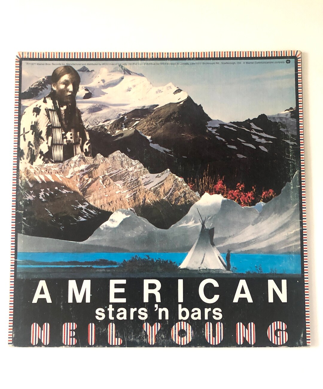 NEIL YOUNG American Stars N’ Bars & Crazy Horse 1977 Vinyl Excellent ...