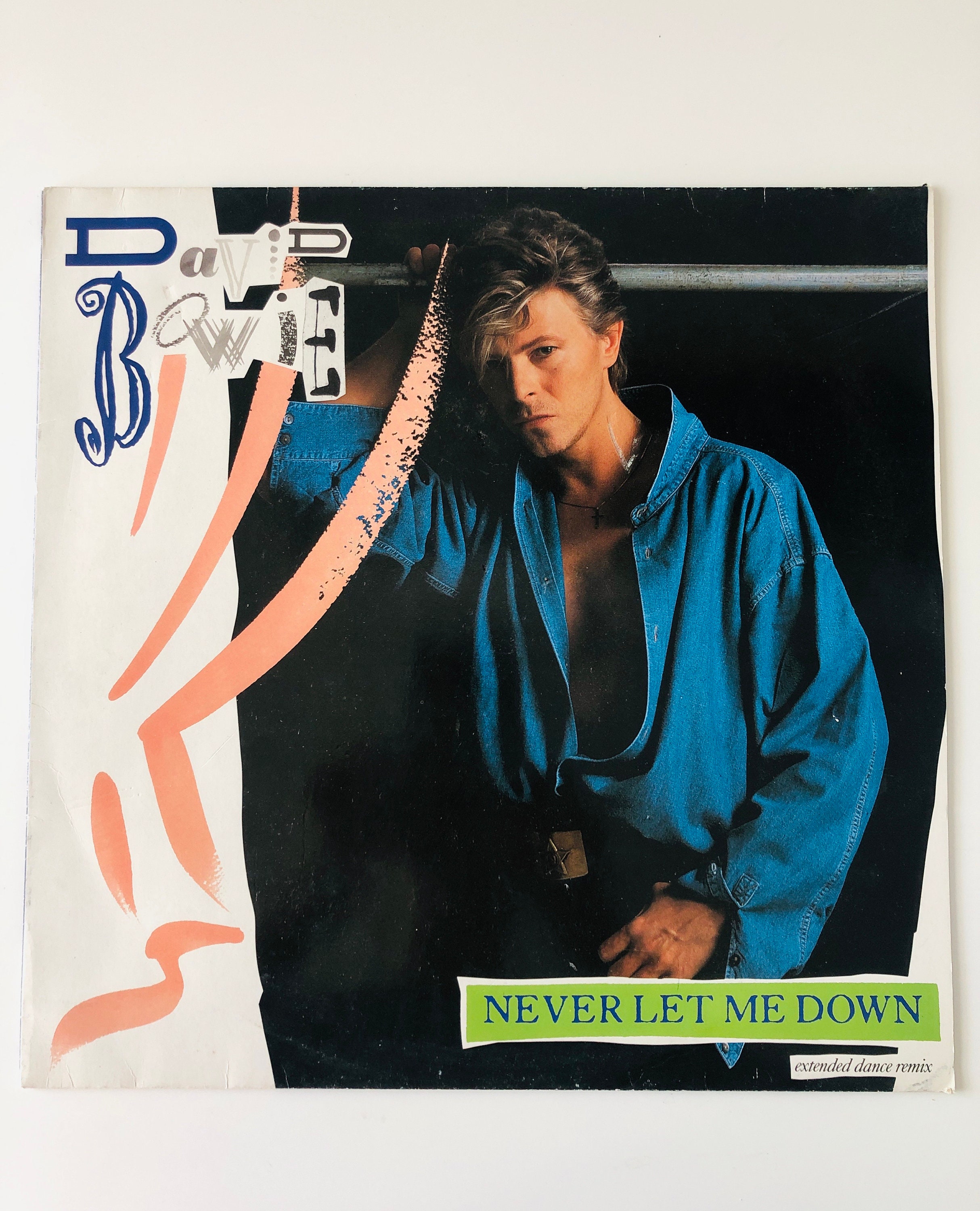 DAVID BOWIE 1987 Never Let Me Down 12” Single 45 Rpm Vinyl